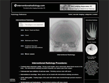 Tablet Screenshot of einterventionalradiology.com